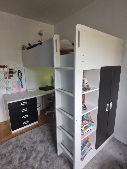 Stuva Smastad Ikea povišeni krevet