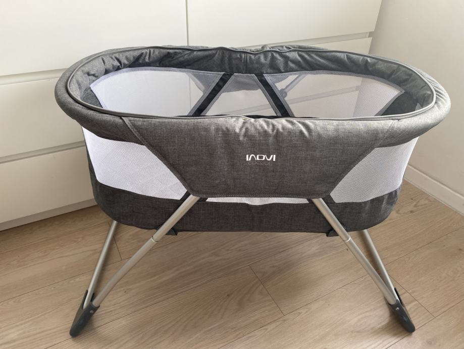 Scala Santa Cocoon Folding Moses Basket Inovi Cocoon Travel Cot