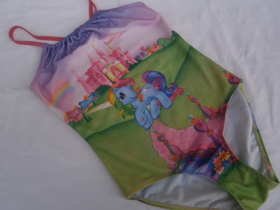My Little Pony - kupaći kostim za djevojčice, 6-8 godina.