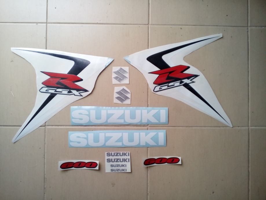 Naljepnice za motore Suzuki GSX-R K7 600