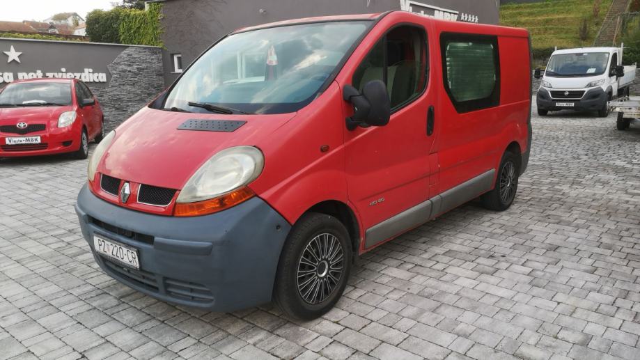 RENAULT TRAFFIC 1.9 DCI, TERETNI, BOČNA VRATA, REGISTRIRAN DO 7/24 ...