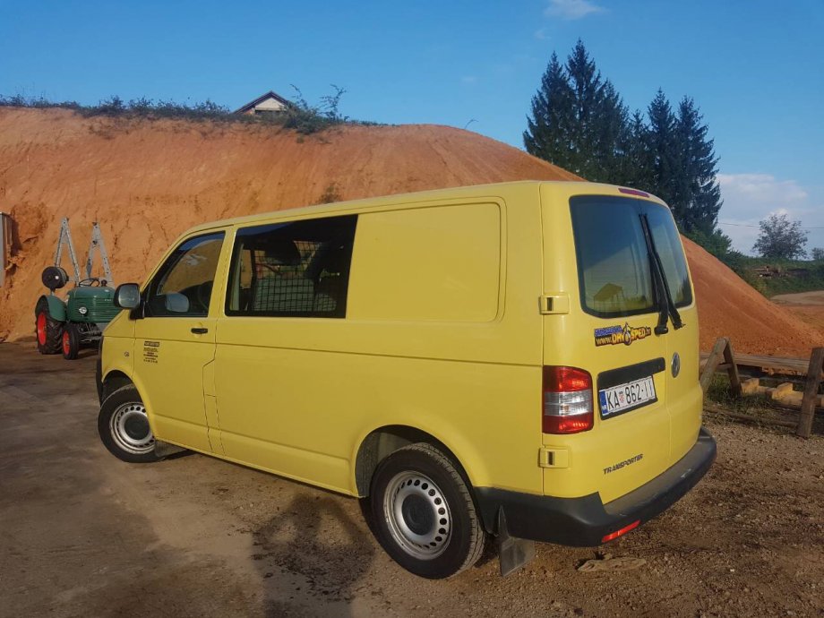 VOLKSWAGEN TRANSPORTER T5 2.0 tdi DUPLA KABINA, 2015 god.