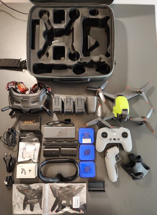 DJI FPV combo plus dodatci