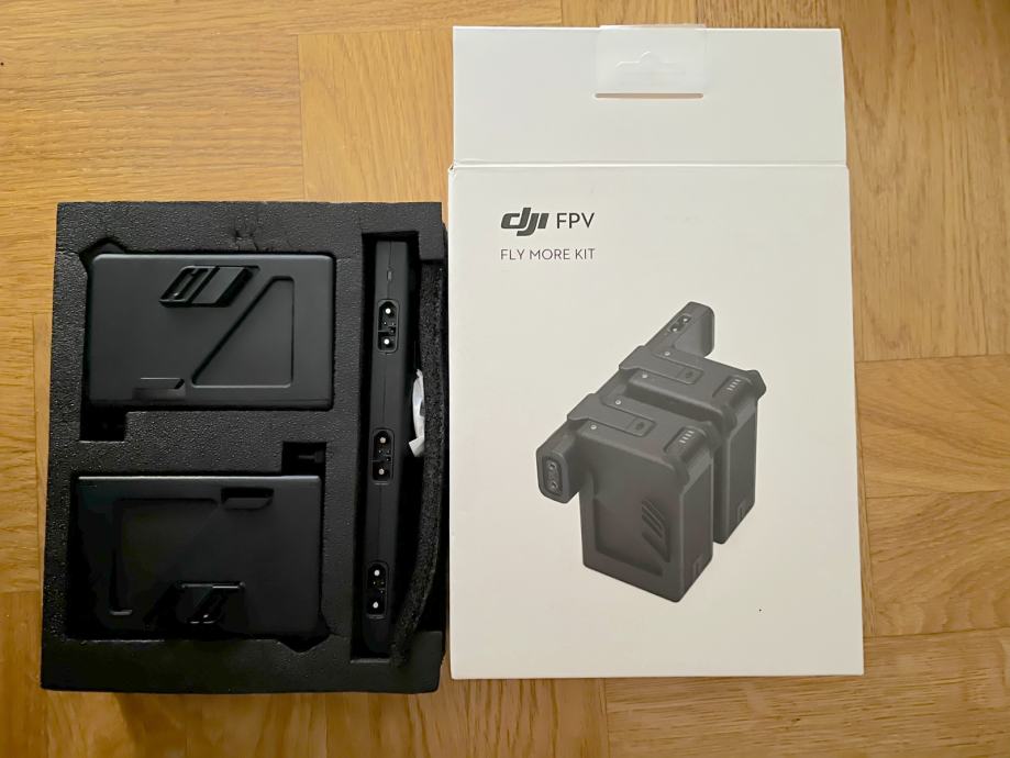Kit Fly More Original Para DJI FPV: 2 Baterías De 2000 MAh Y Hub De Carga Inteligente Para Extender El Tiempo De Vuelo