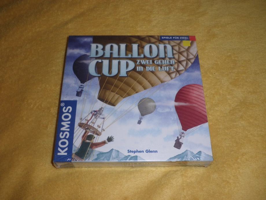 BALLOON CUP - nova društvena igra / board game za 2 igrača