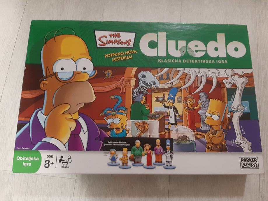 Cluedo The Simpsons Limited Edition Hrvatska verzija