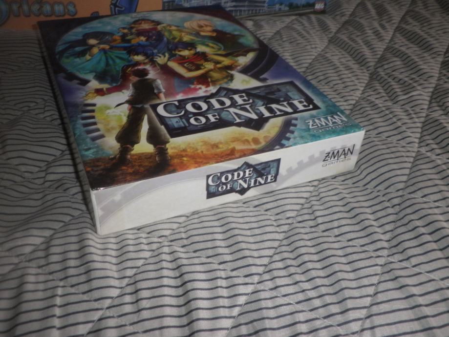 CODE OF NINE društvena igra / board game do 4 igrača