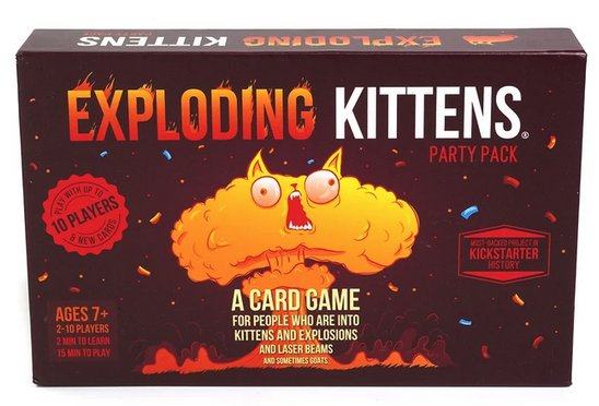 Exploding Kittens PARTY PACK Card Game - društvena igra - NOVO!