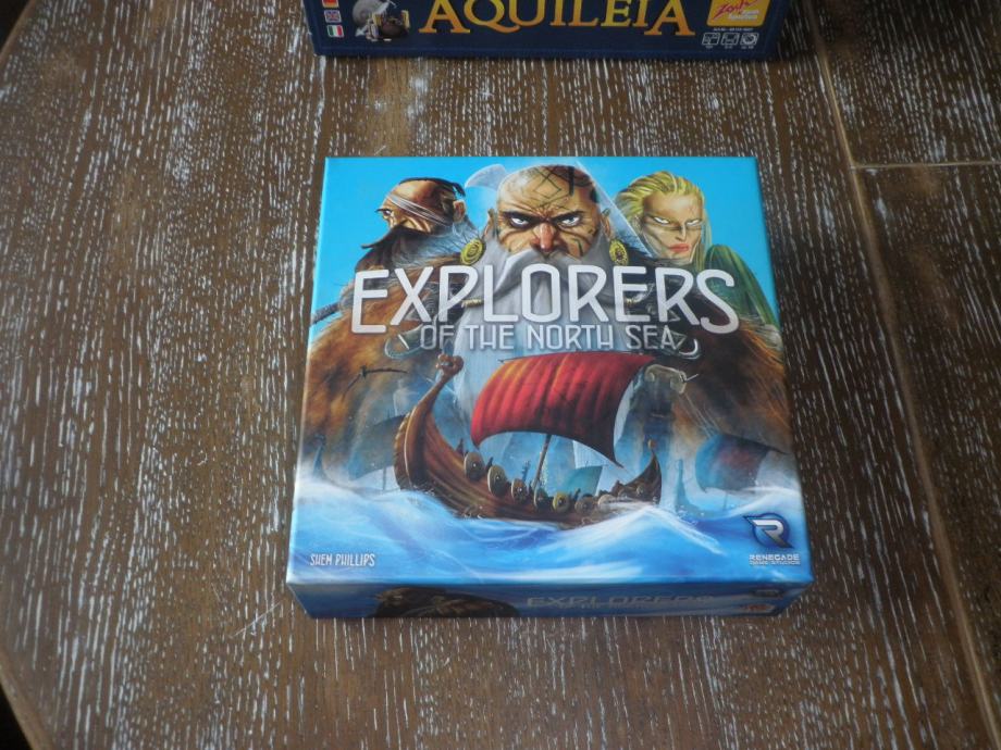 EXPLORERS OF THE NORTH SEA - board game do 4 igrača