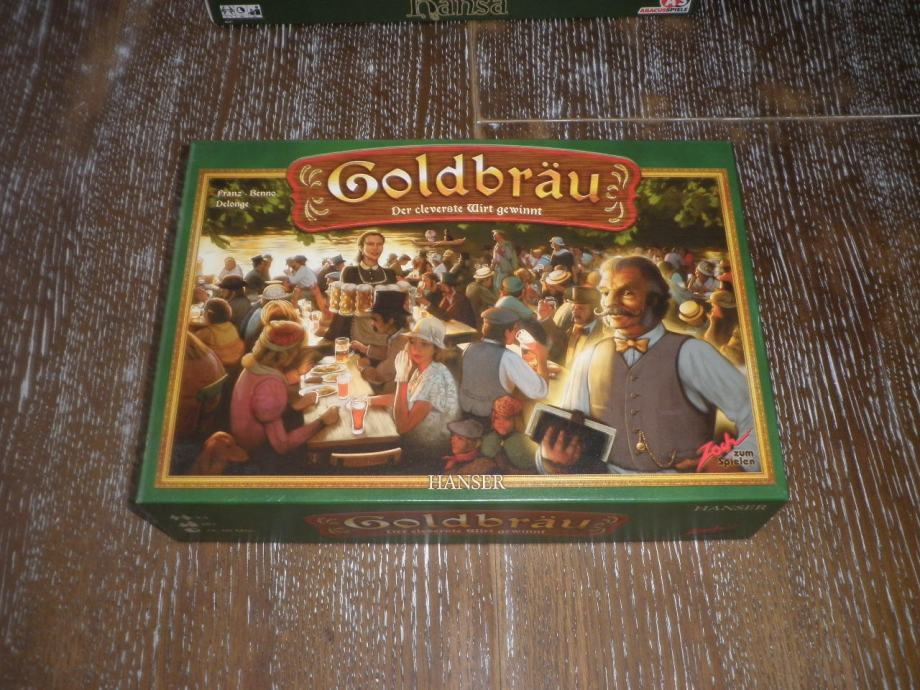 GOLDBRAU - društvena igra / board game do 4 igrača
