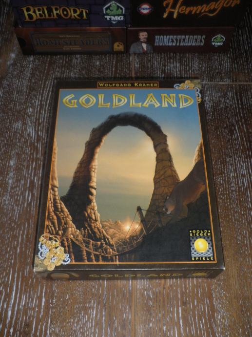 GOLDLAND - društvena igra / board game do 5 igrača