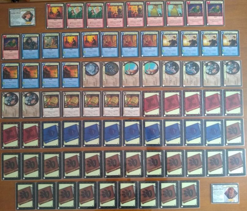 Harry Potter TCG 1st Edition Wizards of the Coast Unikatne Karte )