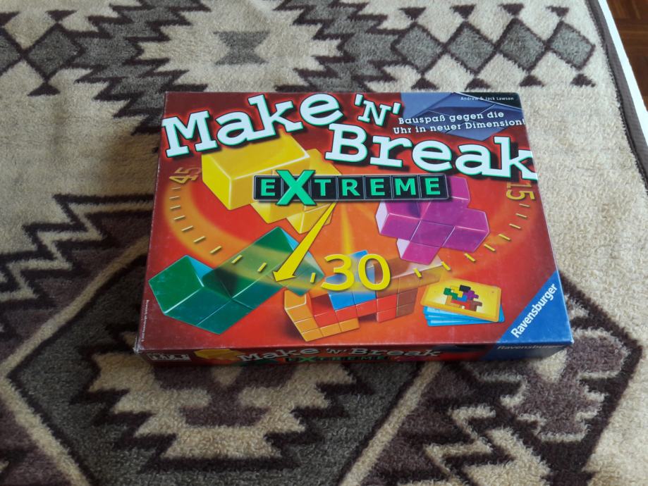 MAKE N BREAK EXTREME - društvena igra / board game do 4 igrača
