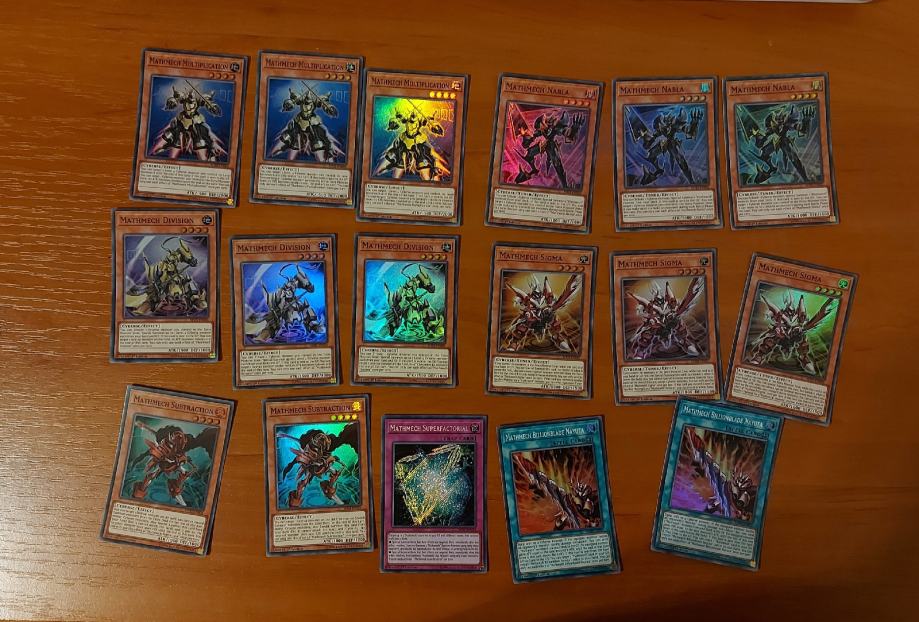Mathmech yugioh deck core