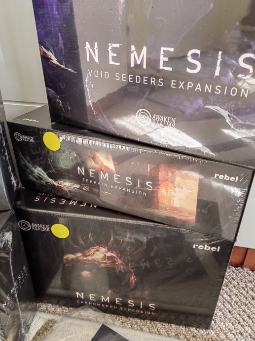 Nemesis + Nemesis Lockdown Kickstarter + Extras Awaken Realms