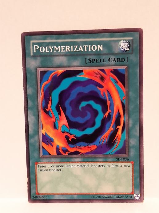 Polymerization Yu-Gi-Oh! karta jako rijetka, stara POVOLJNO