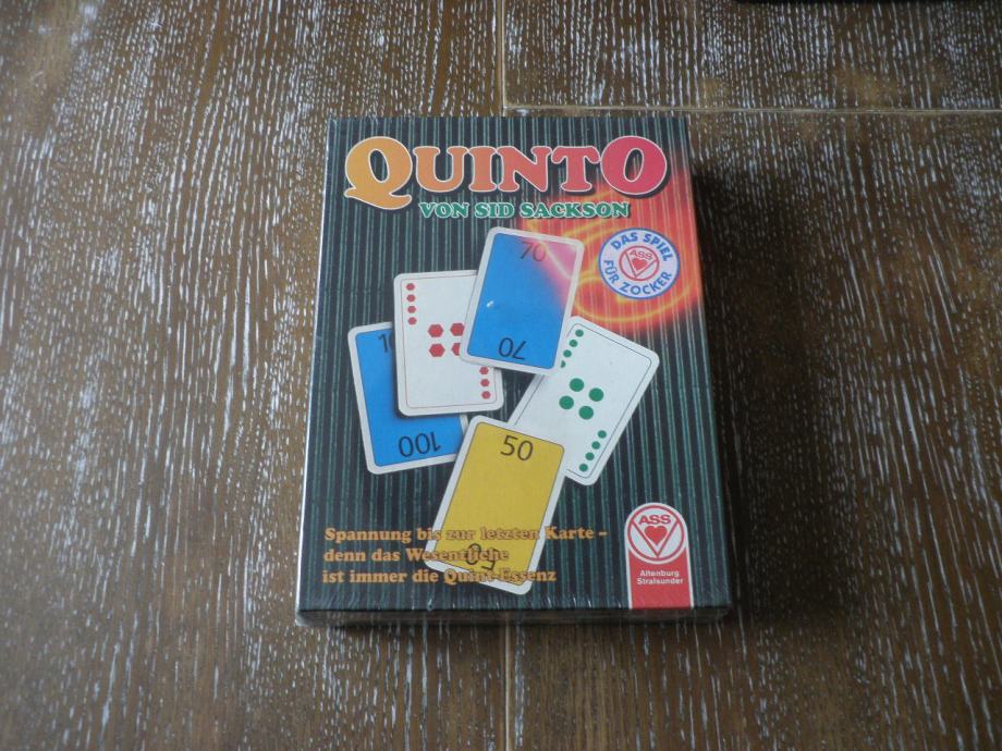 QUINTO novi board game do 6 igrača