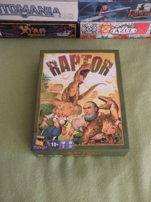 RAPTOR - društvena igra / board game za 2 igrača
