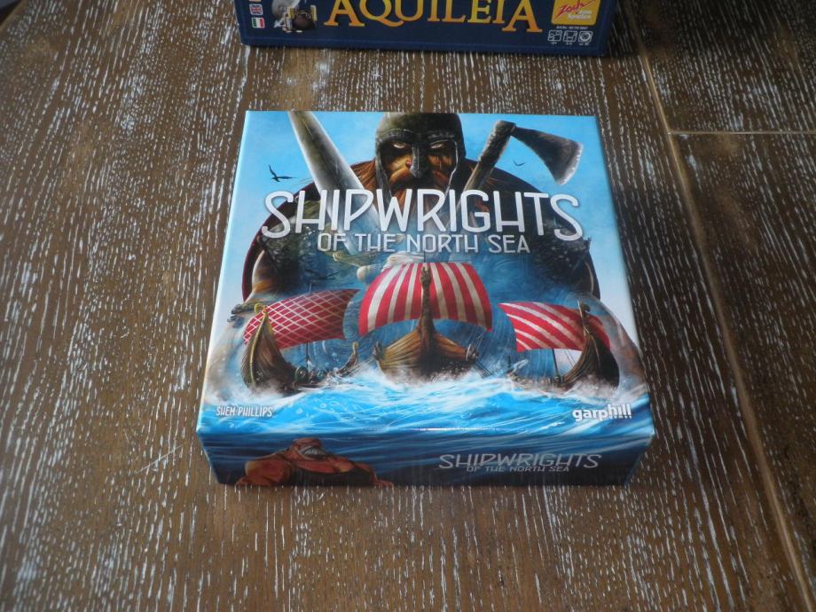 SHIPWRIGHTS OF THE NORTH SEA - društvena igra / board game do 4 igrača