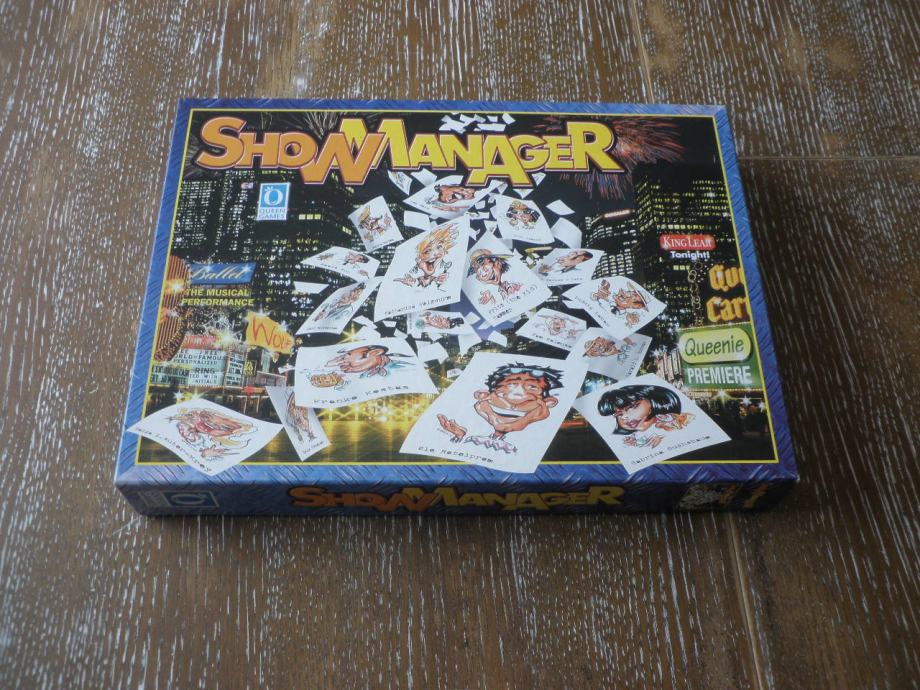 SHOW MANAGER - društvena igra / board game do 6 igrača