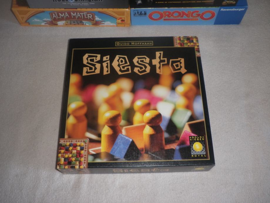 SIESTA - board game / društvena igra do 4 igrača