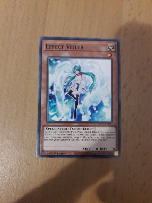 Yu gi oh card Effect Veiler SDCHEN017 (C)