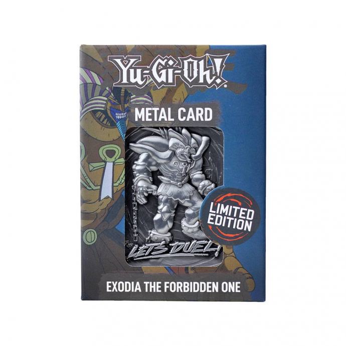 Yu-Gi-Oh Replica Card Exodia The Forbidden One Limited Edition