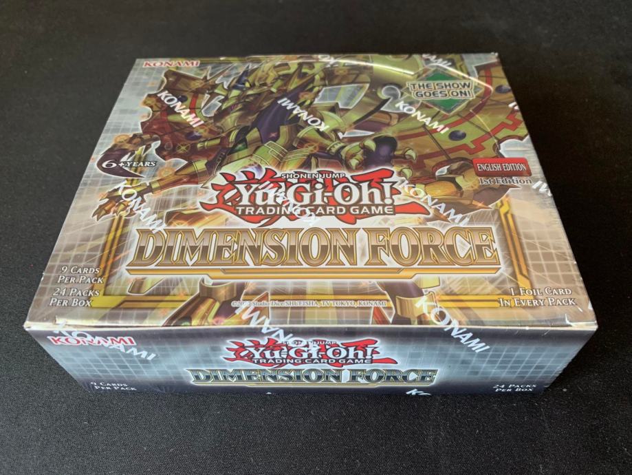 YuGiOh! TCG Dimension Force Booster Box
