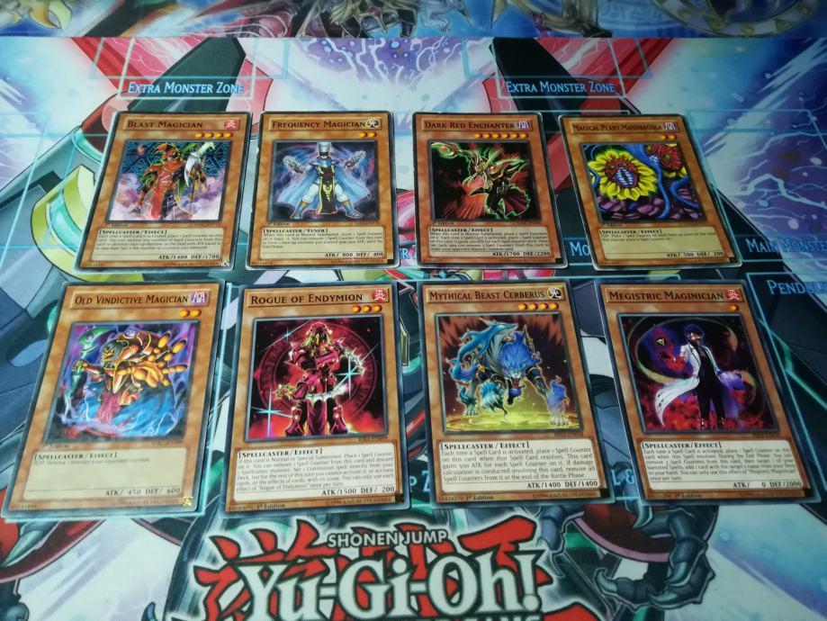 Yugioh Endymion Magician Spell Counter Spellcaster Deck 41 Cards A