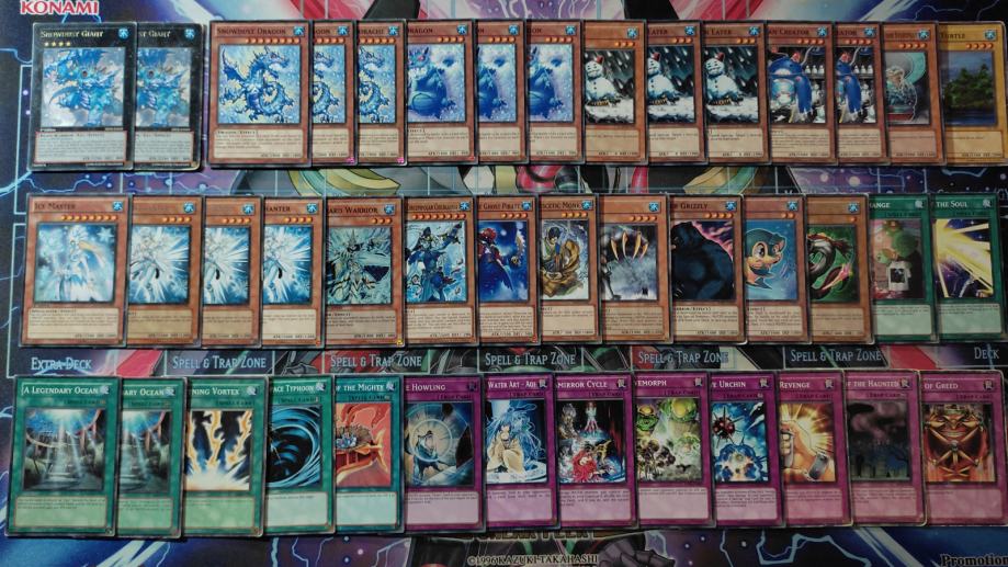 Yugioh Ice Counter Snow Kompletni Deck 42 Karte
