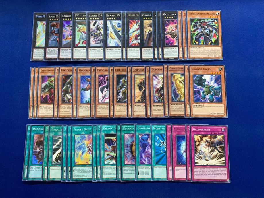 Yugioh karte Yuma Utopia deck 3
