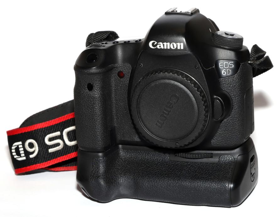 Canon 6D + grip BG-E13+ 2 original bat. + Speedlite 580 + SanDisk 64GB
