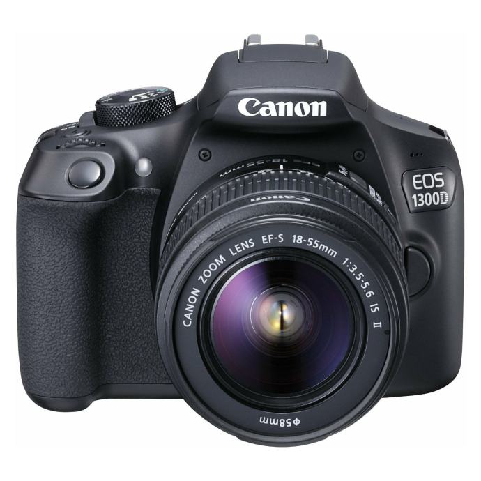 Canon EOS 1300D 18-55 IS II (AC1160C005AA) digitalni fotoaparat + obje