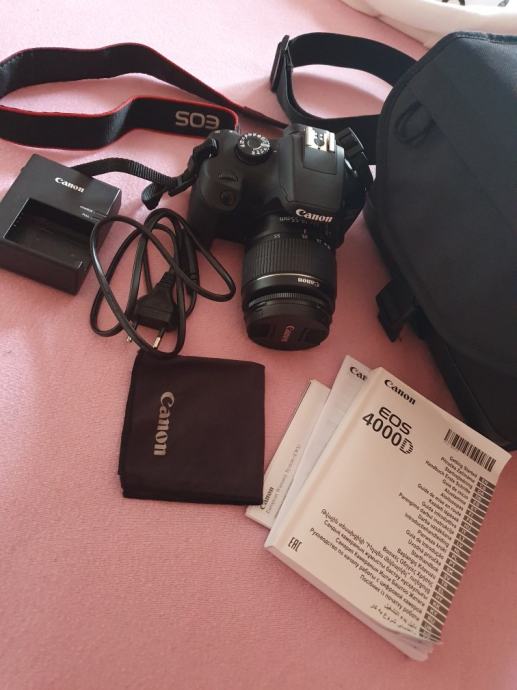 Canon EOS 4000D BK 1855+ SB130 + 16GB