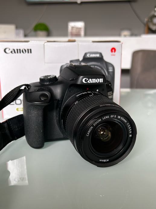 Fotocamera Canon EOS 4000D Con Obiettivo EF-S 18-55mm - Compatta E Facile Da Usare, Ideale Per Principianti - Foto 4