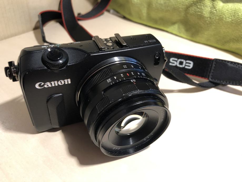 Canon EOS M Mirrorless + 35mm F1.7 + EF adapter