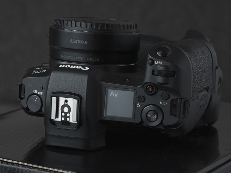 Canon EOS R + battery grip + EF adapter + 4 baterije