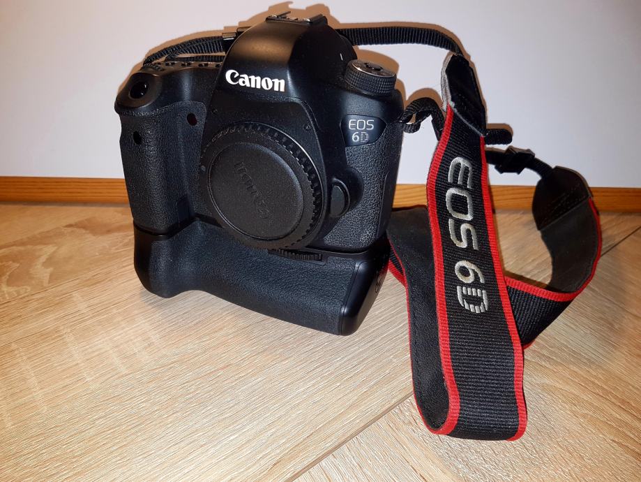 Canon 6D Digital SLR Foto aparat (sa gripom i dvije baterije)