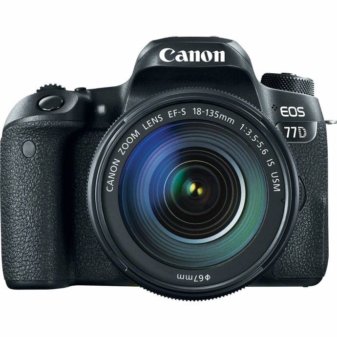 Fotoaparat DSLR Canon EOS 77D 18-135 IS USM