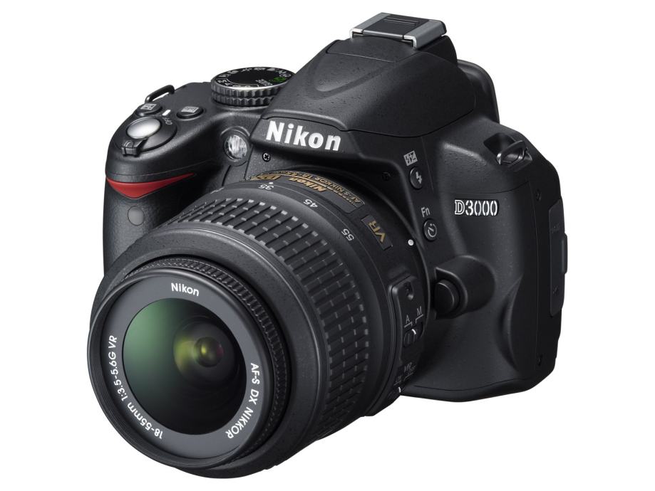Nikon D3000 KIT WITH AF18-55VR  Consumer DSLR fotoaparat VBA250K001