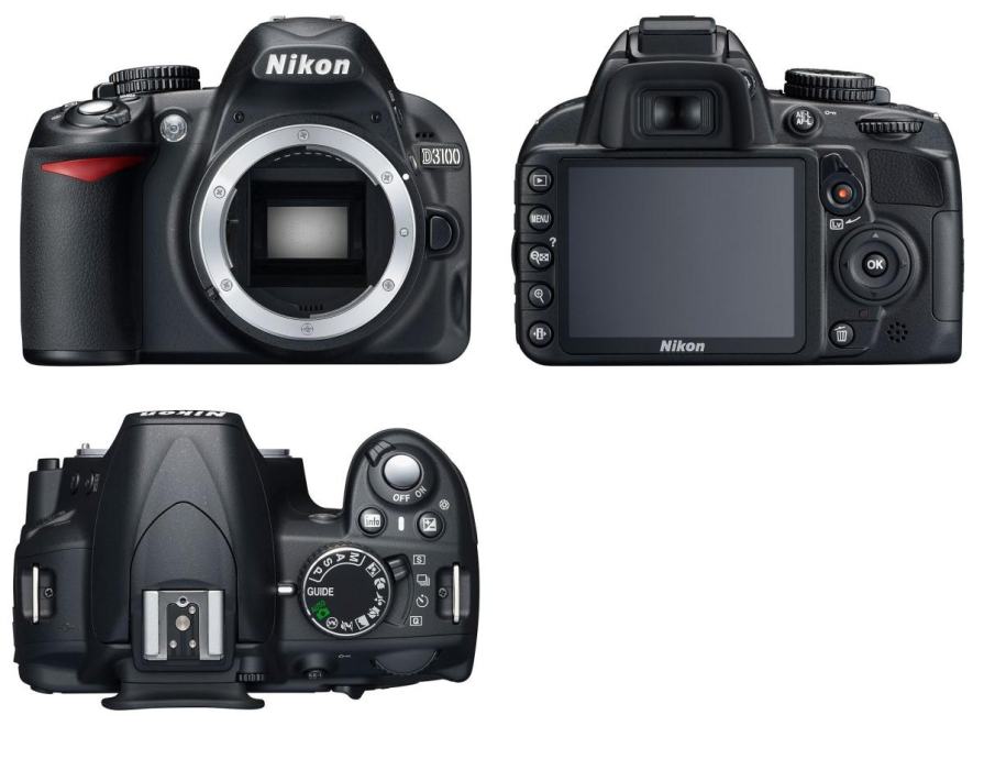Nikon D3100 BODY Consumer DSLR fotoaparat VBA280AE NOVO 24mj JAMSTVO