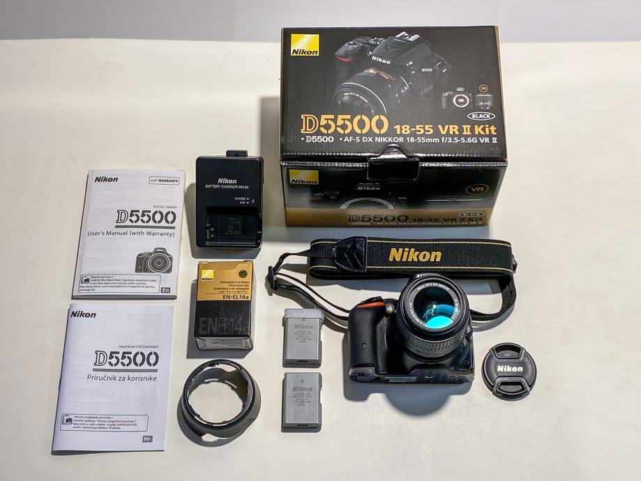 Nikon D5500 18-55 VR II Kit