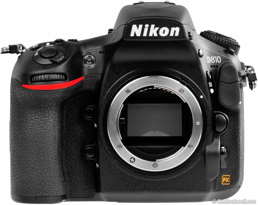Nikon D810 FX-format DSLR Body