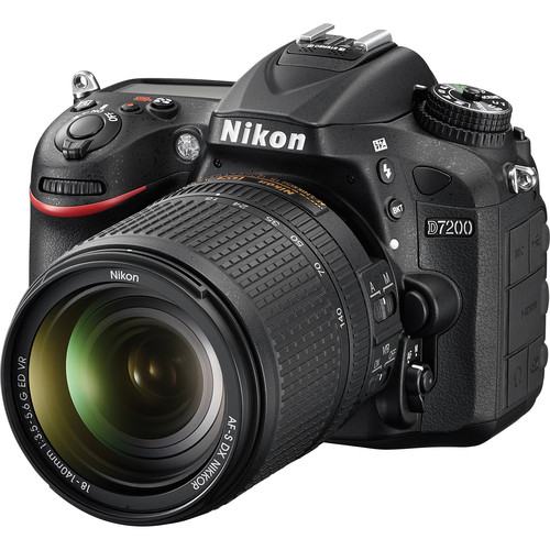 Nikon DSLR D7200 Nikkor 18-140mm f3.5-5.6 G VR KIT - Akcija! Dostupno!