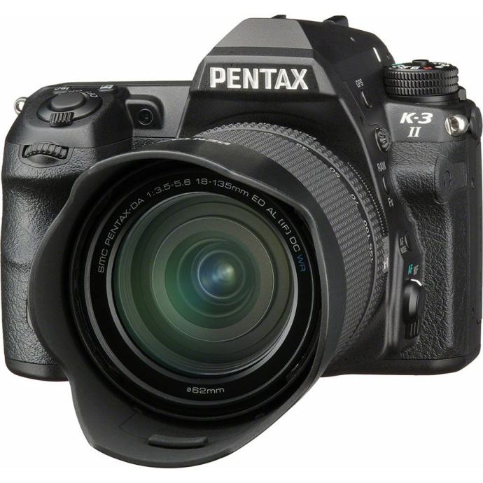 Pentax K-3 II BLACK DA 18-135 WR digitalni SLR fotoaparat i objektiv 1