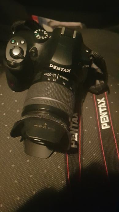 Pentax K-50 + kit objektiv 18-55mm