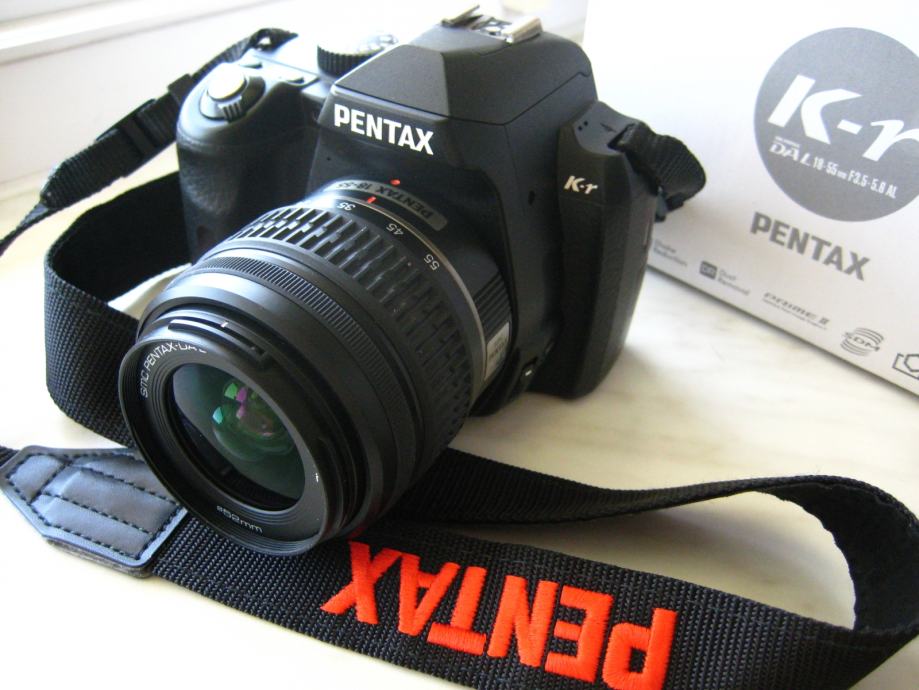 Pentax k-r (s original objektivom smc DAL 18-55)