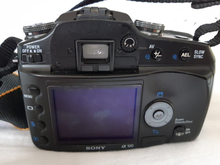 Sony Alpha DSLRA100, fotoaparat dsrl, ispravan i očuvan