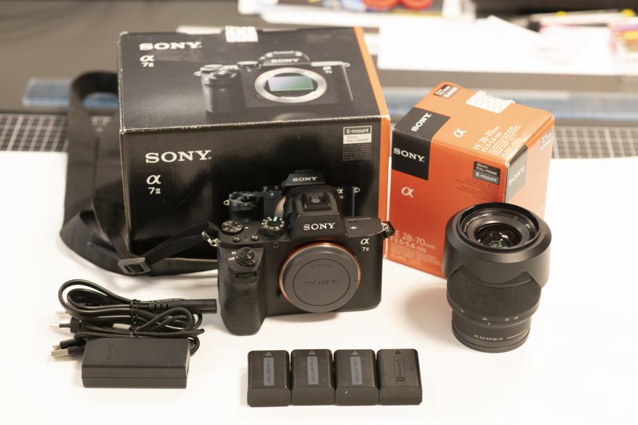---POVOLJNO!--- Sony Alpha A7 II  + 28-70 mm kit objektiv