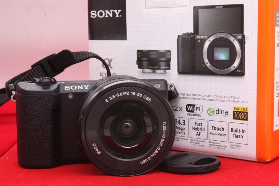 Sony ILCE-5100L 24,3MP, 16-50mm kit